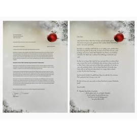 Weihnachtsbriefpapier | Stille Nacht | 100 Blatt weihnachtliches Motivpapier DIN A4 | Briefpapier