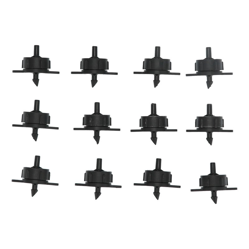 100Pcs 4L Pressure Compensating Drip Emitters Detachable Irrigation Dripper Nozzle
