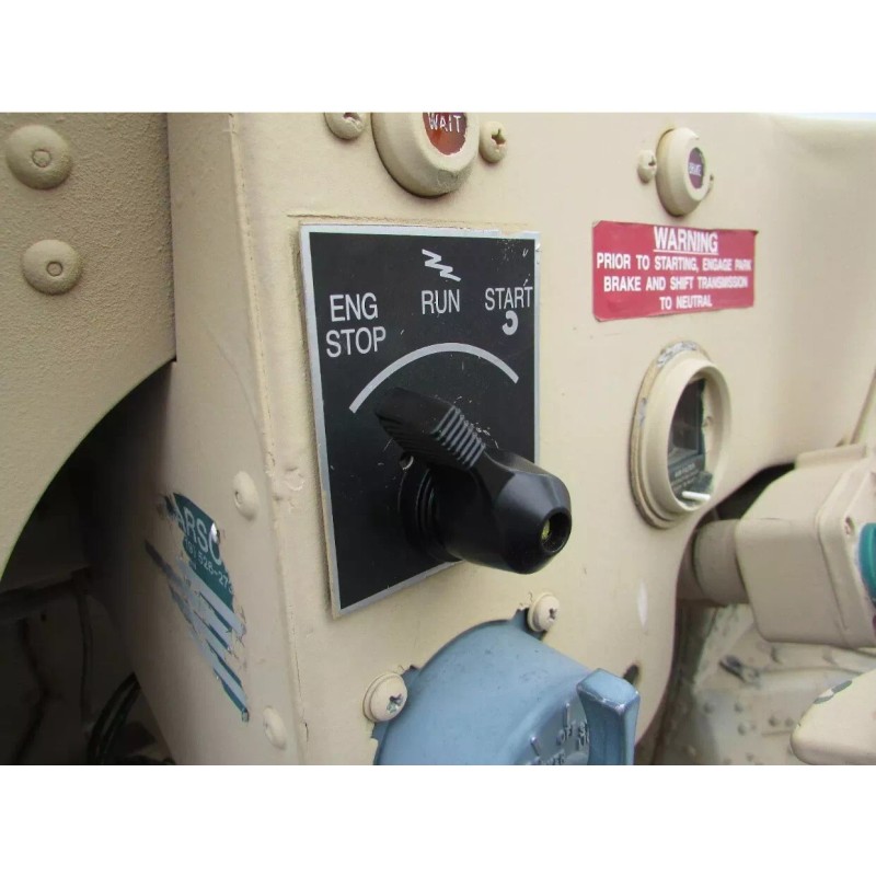 Keyed Ignition Switch - Tan - Military OEM Style Fits