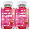Pack of 2 Potassium Gummies, Potassium Chloride Gummies 1200mg for