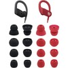 Rqker Ear Tips Compatible with Powerbeats High-Performance Earbuds, 8 Pairs