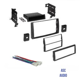 Premium Car Stereo Install Dash Kit and Wire Harness for Installing an Aftermarket Radio for Some 2002 2003 2004 2005 2006 Toyota Camry