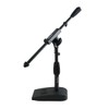 Gator Frameworks Short Weighted Base Microphone Stand with Soft Grip