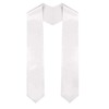CSFullfillment Graduation Stole - 60" Long (White)