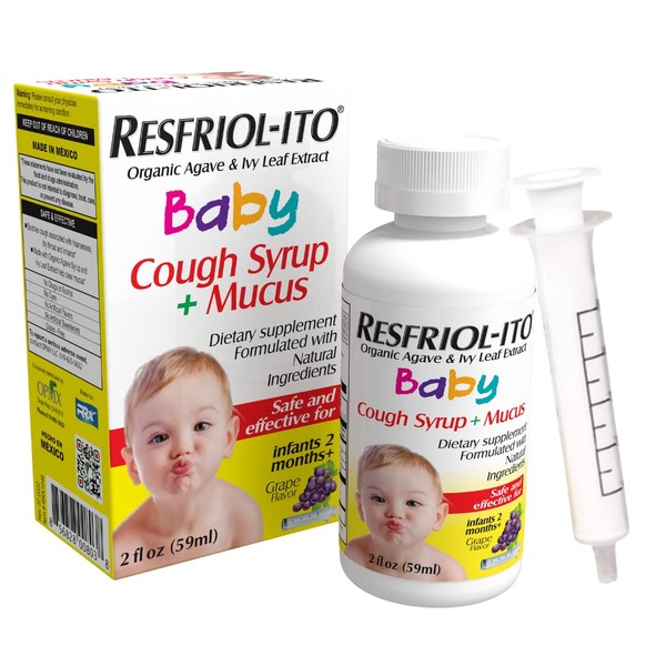 Resfriolito Baby Cough Syrup + Mucus 2 fl oz Infants
