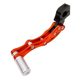 Meliore Universal Aluminum Kick Pedal Dio ZX JOG Zoomer Bite Today Joker ZR Axis BW'S Billet Custom Motorcycle Scooter Moped Supplies Orange