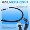 Hot Tub Air Inflate Inflation Hose P05341 Compatible with Lay-Z-Spa,