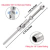 BLIKA 10 Pack 1/8" T316 Stainless Steel 180 Degree Adjustable