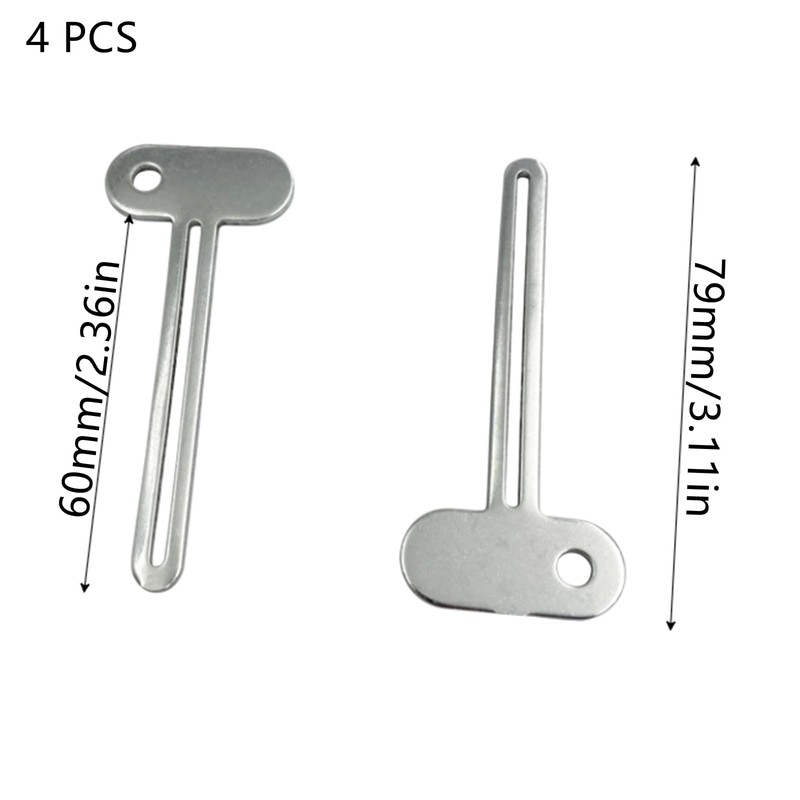 Toothpaste Squeezer, 4 Pcs Metal Manual Toothpaste Squeezer Roller Stainless