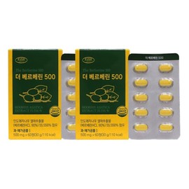Evergreen The Berberine 500 500mg 60 tablets (2) / 에버그린 더 베르베린 500 500mg 60정 2개