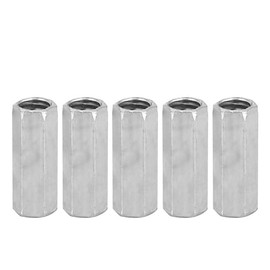 10Pcs M8 Long Rod Nut Hex Langmutter M8, M8 Langmuttern Hexagonal Sleeve Nut Standoff Threaded Fasteners (M8*28)