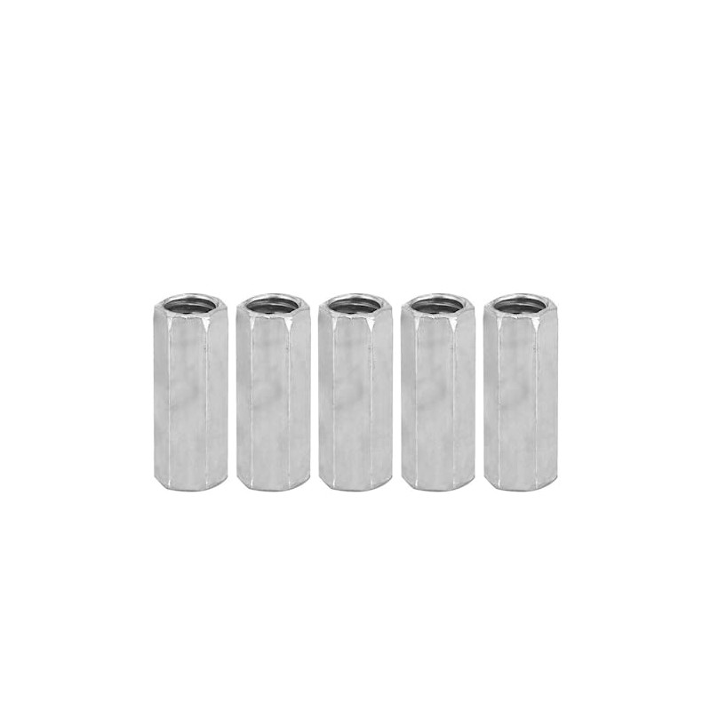 10Pcs M8 Long Rod Nut Hex Langmutter M8, M8 Langmuttern