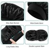 YSDYY 2 Pieces Satin Nightcap, Elastic Nightcap, Fashionable And Simple
