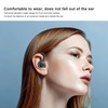 Single-Ear Bluetooth Headset, Wireless Waterproof IPX4 Earbuds, Support Calls, Wake-up