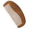 Mikinona Chinese Style Wooden Comb Fine Tooth Hair Styling for