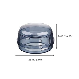 Vaguelly 8pcs Stove Knob Covers Child Proof Clear View Gas Stove Knob Covers Baby Proof Stove Knob Covers Oven Knob Covers for Child Safety and Pet