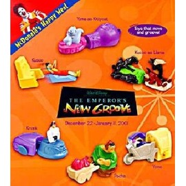 Mcdonalds Happy Meal Emperors New Groove (Set of 6)