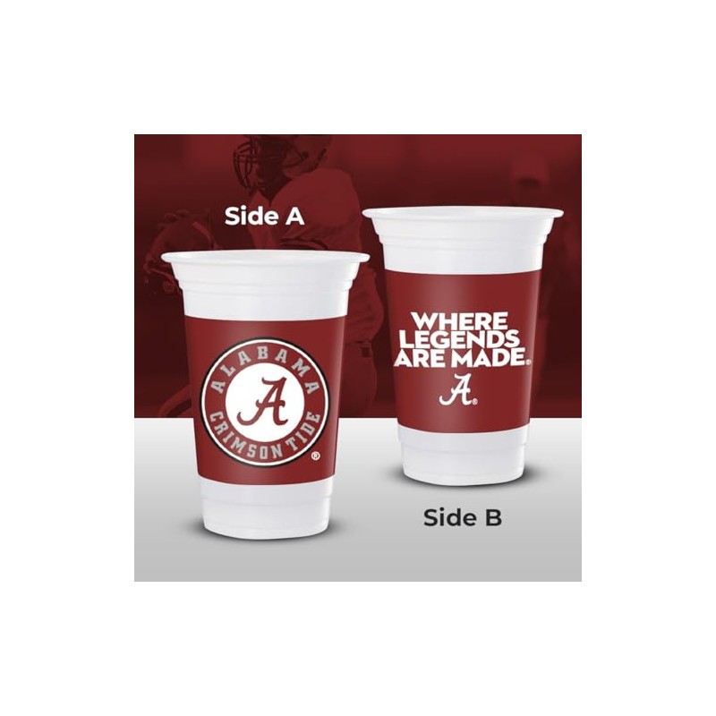 Westrick Alabama Crimson Tide 16oz Cups - Pack of 16