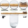 paeyaer 20 Count Bamboo Toothbrushes (Soft+Medium), Natural Wood Toothbrush Bulk,