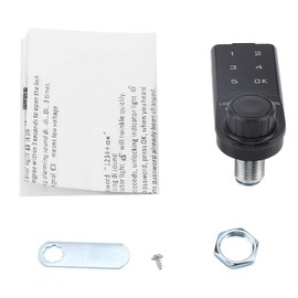 Combination Lock for Cam Code Zinc Alloy Comfortable Combination Lock with Key for Security and Security (Size 20)