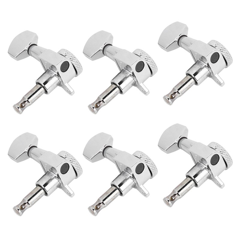 6 PCS 6R String Tuning Pegs Tunner Machine Head for