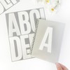 YNHAY 305 Pcs Waterproof 5" Vinyl Alphabet & Number Stickers