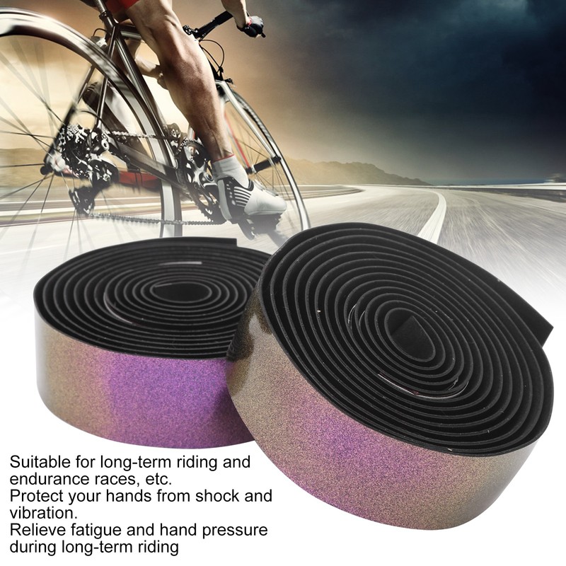 Cycling Handlebar Tape EVA PU AntiSlip Damping Breathable Road Bike
