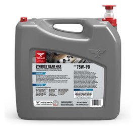 Triax Synergy Gear Max 75W-90 GL-5 Limited Slip, Ultra Long Drain 500k Miles, Manual Transmission, Gear/Differential Lubricant (5 Gallon)