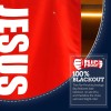 Anley Double Sided 3-Ply Jesus is King Flag 3x5 Ft