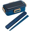 Skater PFLB6AG-A Lunch Box, Ocean Blue, 18.9 fl oz (530