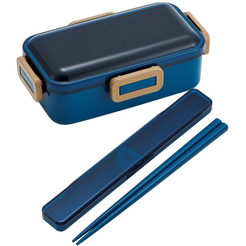 Skater PFLB6AG-A Lunch Box, Ocean Blue, 18.9 fl oz (530