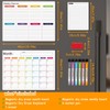 Magnetic Sheets for Fridge, Set of 3, Magnetic Whiteboard, Fridge,