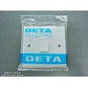 Deta S1202 Slimline Light Switch 1 Gang 1 way 10amp