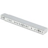 STABILA Plastic Folding Ruler Type 1104 1m White Metric Scale