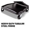 Powerbuilt 42-Inch Triplex Folding Creeper, Rolling Seat, and Brake Stool,