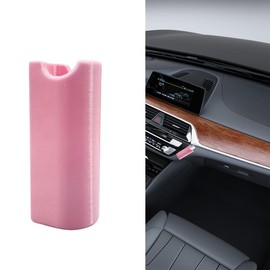 LAINLOY Car Chapstick Holder, Upright No Melt Lip Balm Holder for Women and Men, Lipstick Holder with Strong Adhesive Tape, Car Interior Accessories Suitable for Most Vehicle, SUV, Truck (Pink)