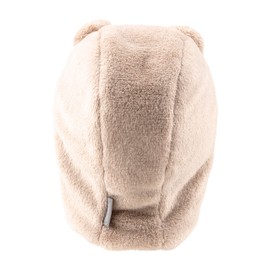 Sterntaler Girls' Striped Scarf Hat - Baby and Children's Hat Made of Warm Microfleece, beige