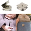 DERAYEE Magnetic Button Sew-on Fasteners, Easy to Sew on Crafting