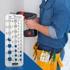 Stainless Steel Drill Gauge - 29-Holes Standard Metric Size, 1/16