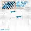 BlueStars 120pcs 1/4W (0.25 Watt) 1k ohm Premium-Quality Metal Film