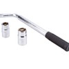3Pc Wheel Wrench Set Extendable Socket Car Nut Bolt Replace