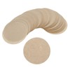 PATIKIL Mocha Pot Paper Filter Disposable Round Brown Paper 2.08