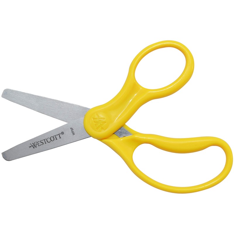 Westcott School Left and Right Handed Kids Scissors, 5", Blunt,