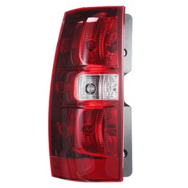Boine Left Driver Side Tail Light Compatible With 2007-2014 Chevy Tahoe Suburban 1500 2500 Rear Light Housing Brake Lamps Replaces GM2800196 (Left Driver Side)