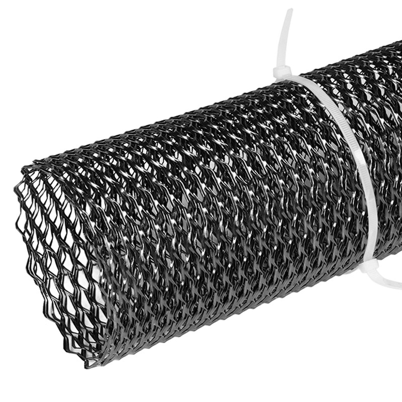 Car Front Center Grid Grille Rhombic Mesh Stable Structure Aluminum