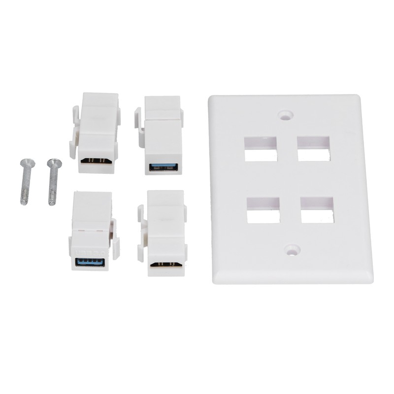 2 HD Multimedia Interface 2 USB3.0 Ports Panel Weld Free
