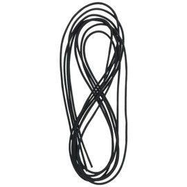 TAIYO VENDORS Rigging Parts, Reinforced Tube, Black, 0.02 inches (0.4 mm), Set of 3 Bags, Black, 0.02 inches (0.4 mm)