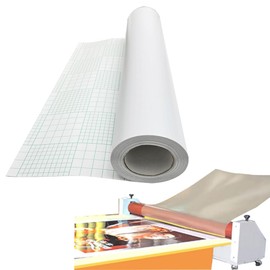EQCOTWEA 91.86'x25" Mist Surface Matte Cold Laminating Film Laminator 3Mil Vinyl Cold Laminating Roll Film Self-Adhesive Lamination Roll Film Laminate Posters Maps Signs