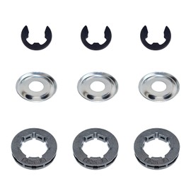 ADEFOL Rim Sprocket .325 Inch 7 Teeth for Stihl 021 024 025 028 MS 250 Chainsaw and More Models, Adefol Sprocket with Ring Universal 325 Ring Sprocket Replacement Parts Set Accessories