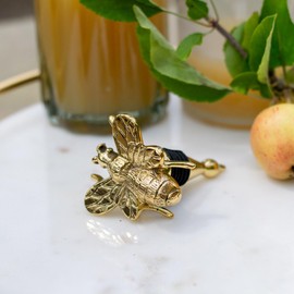 Culinary Concepts London Brass Bee Bottle Stopper